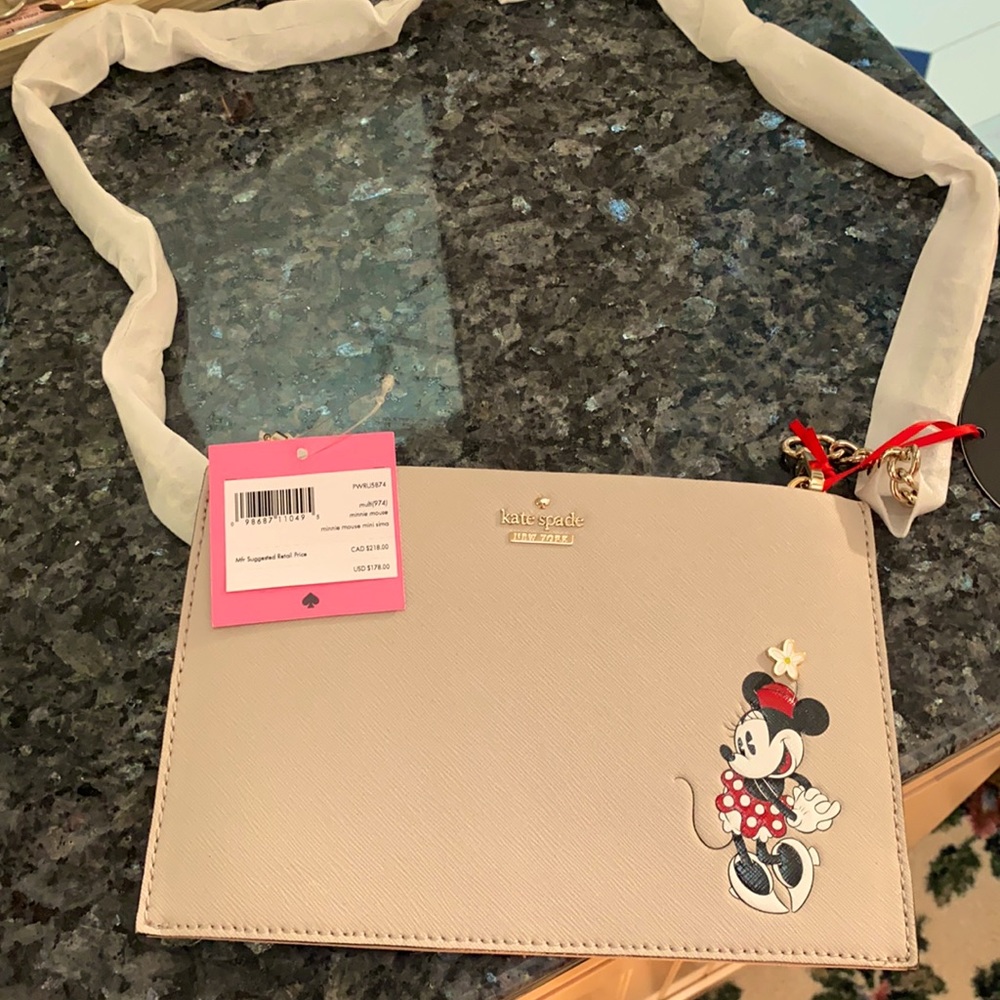Brand new Kate Spade Minnie Mouse crossbody.